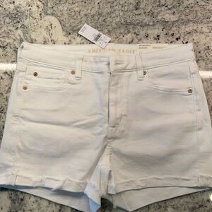 American Eagle Outfitters Women's White Jean Shorts NWT